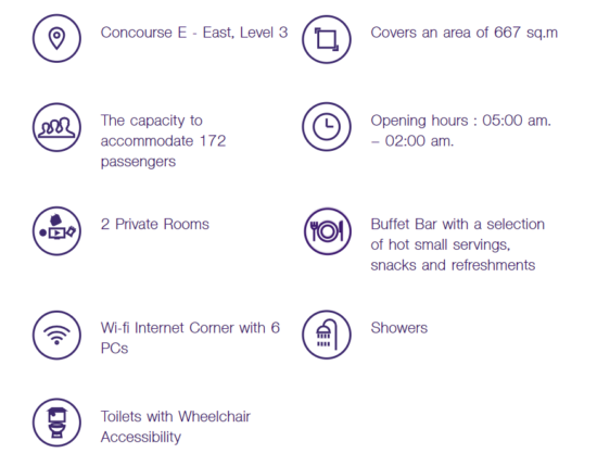 Royal-Silk-Lounge-at-Concourse-E-East.png Royal Silk Lounge by Thai Airways