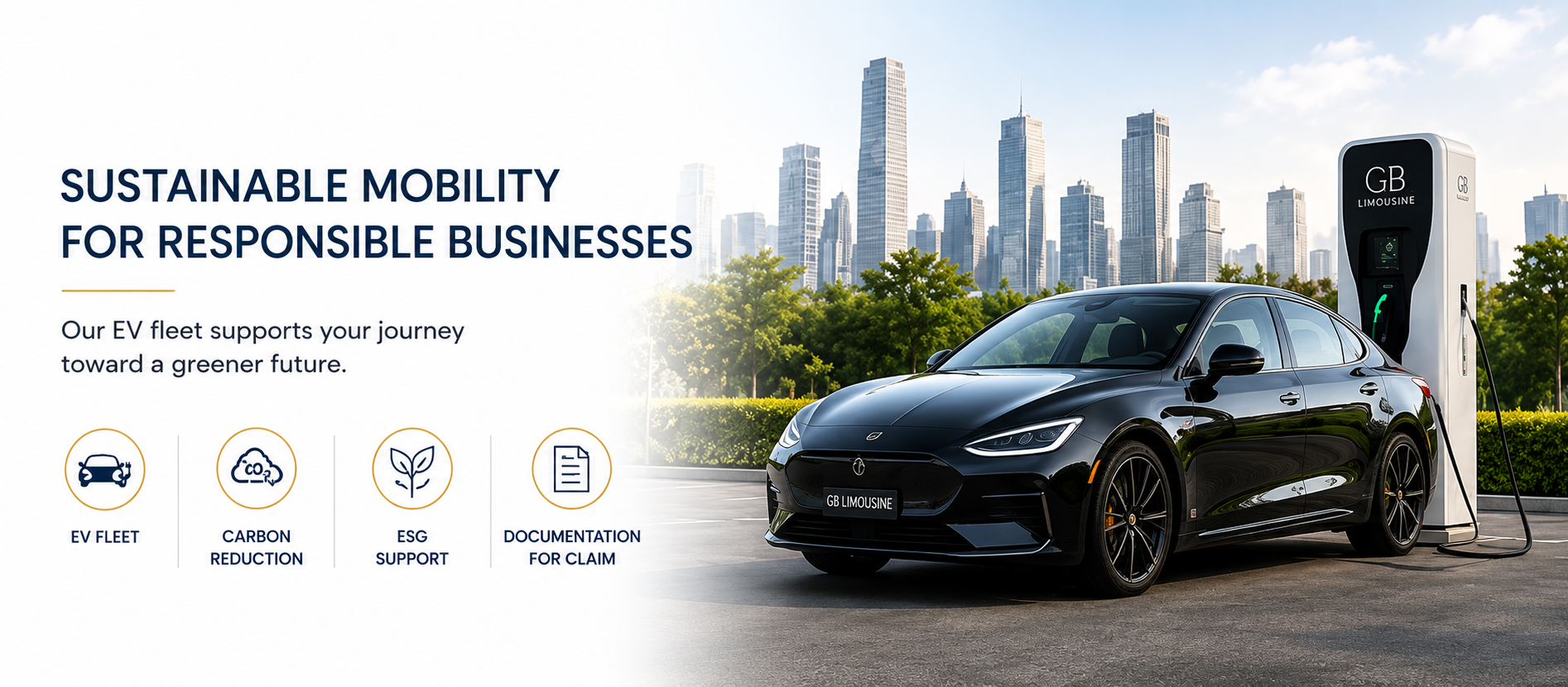 Sustainable Mobility for Responsible Businesses by gblimousine and luxii global concierge