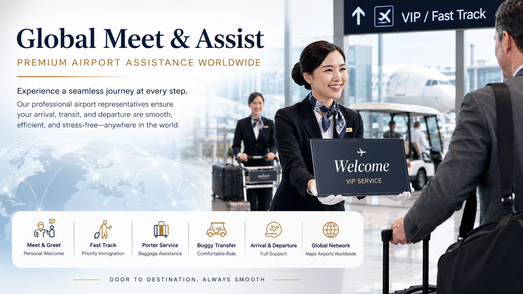 global vip airport ground service by gblimousine and luxii global digital concierge2